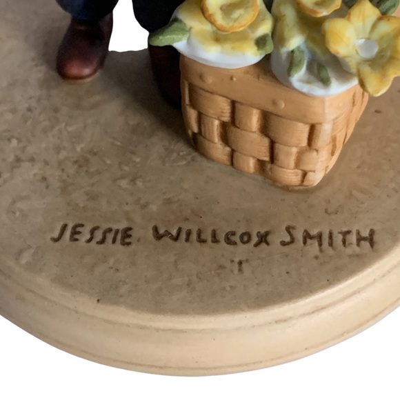 Avon 1986 Holiday Figurine Series "Springtime"  Jessie Willcox Smith Collection - Picture 5 of 6